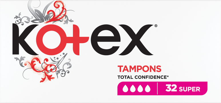 Kotex® Tampony Super 32 ks