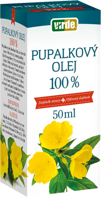 Virde Pupalkový olej 100% 50 ml