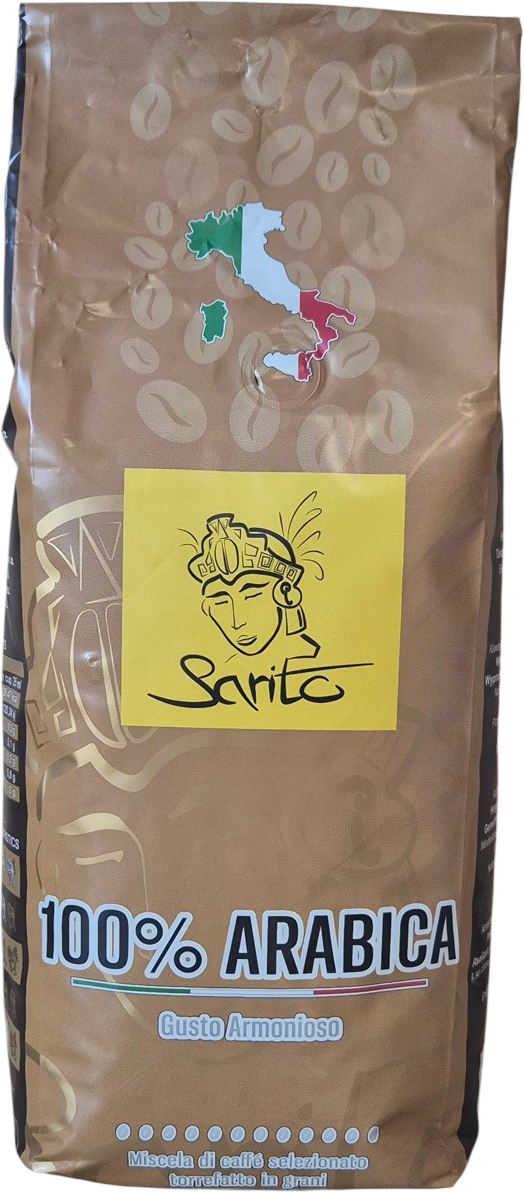 Sarito Zrnková káva 100% Arabica 1 kg