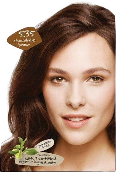 Hairwonder Přírodní dlouhotrvající barva čokoládově hnědá 5.35, 100 ml