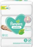 Pampers Sensitive XXL Vlhčené ubrousky 4 x 80 ks