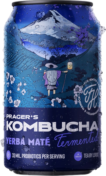 Prager's Kombucha Yerba Maté 330 ml