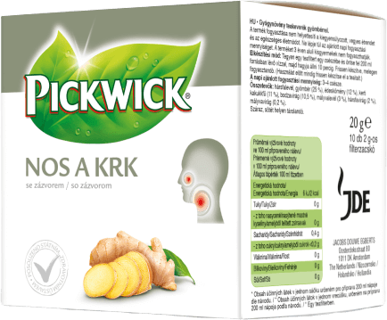 Pickwick čaj Nos a krk 10 x 2 g