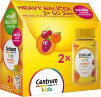 Centrum Kids Gummies Multifruit, Dárkové balení 2 x 60 tablety