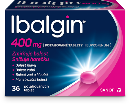 Ibalgin 400 400mg potahované tablety 36ks