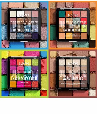 NYX Professional Makeup Shadow Palette Vintage Jean Baby paletka očních stínů