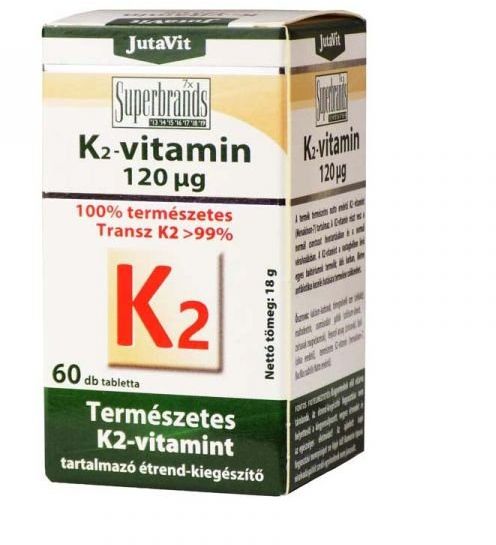 Jutavit K2 vitamin 120 μg 60 db
