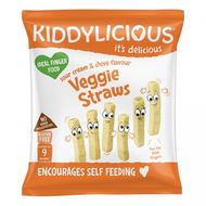 Kiddylicious Zeleninové tyčinky s příchutí zakysané smetany a pažitky 12 g