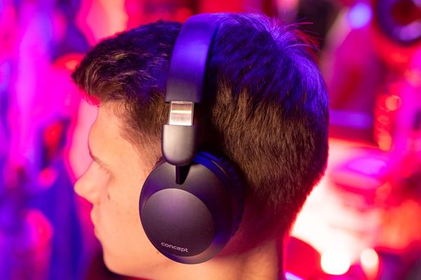 Concept HS4080 Bezdrátová sluchátka, SoundJoy black