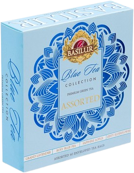 Basilur Gift Blue Tea Assorted 40 x 1.5 g
