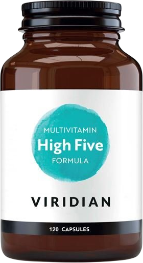 Viridian High Five Multivitamin & Mineral Formula 120 kapslí