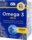 GS Omega 3 citrus, 100+60 kapslí NAVÍC