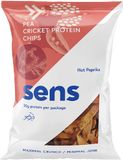Sens Hrachové chipsy s cvrččím proteinem - Pikantní Paprika 80 g