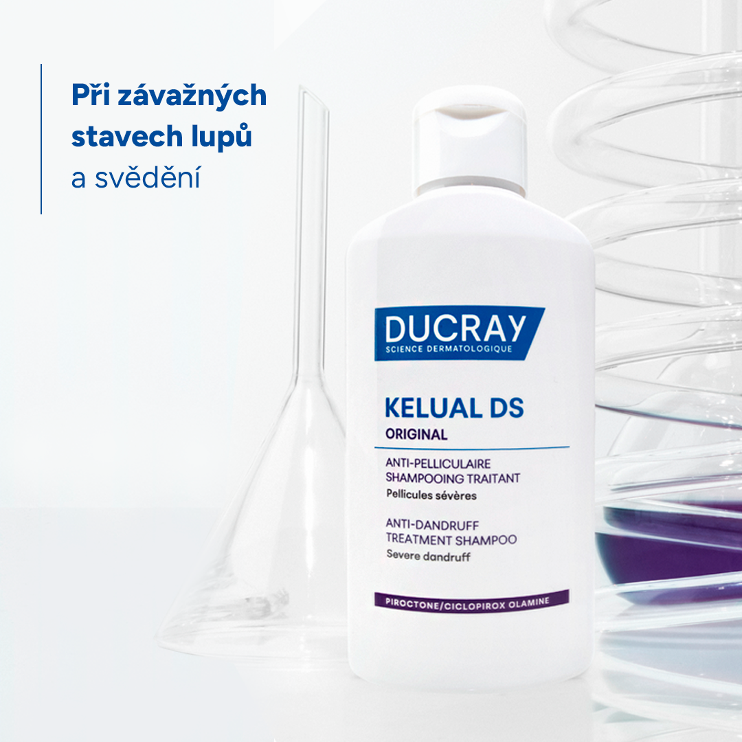 Ducray Kelual DS šampon redukce tvorby lupů 100 ml