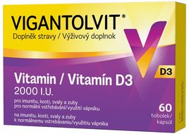 Vigantolvit D3 2000 I.U. 60 tobolek