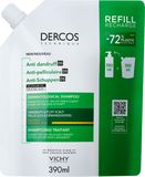 Vichy DERCOS Šampón proti lupům se SELENIEM DS pro suché vlasy -  náhradní náplň 390 ml