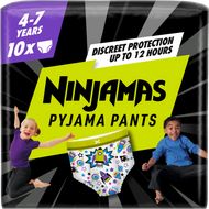 Ninjamas Pyjama Pants Kosmické lodě 10 ks