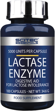 SciTec Nutrition Lactase enzyme 100 kapslí