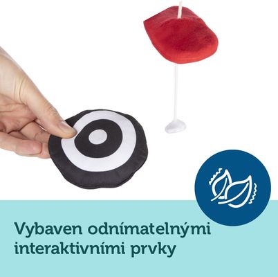Canpol babies Kontrastní plyšový kolotoč s melodiemi