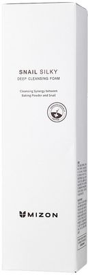 Mizon Snail Silky Deep Čisticí pěna na pleť 150 ml