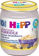 HiPP BIO Snídaňová ovesná kaše s banánem a borůvkami 160 g