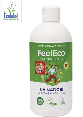 Feel Eco prostředek na nádobí Malina 500 ml