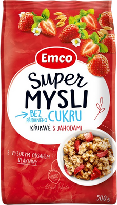 Emco Super mysli s jahodami 500 g
