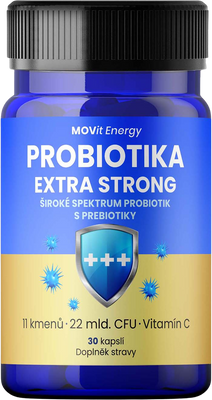 MOVit Energy Probiotika Extra Strong 30 kapslí