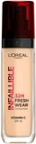 L'Oréal Paris Infaillible Fresh Wear Dlouhotrvající tekutý make-up 100 Linen 30 ml