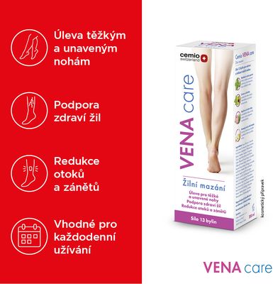 Cemio VENA care Žilní mazání 200 ml