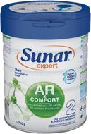 Sunar Expert AR+Comfort 2 pokračovací kojenecké mléko při ublinkávání, zácpě a kolikách 700 g