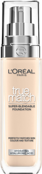 L'Oréal Paris True Match sjednocující krycí make-up 1N Ivory 30 ml