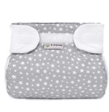 T-Tomi Ortopedické abdukční kalhotky suchý zip grey stars 3-6kg