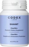 Codex Labs SHAANT ClearSkin Probiotic Supplement 2.0, 60 kapslí