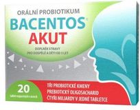 BACENTOS-D Akut orální probiotikum 20 tablet