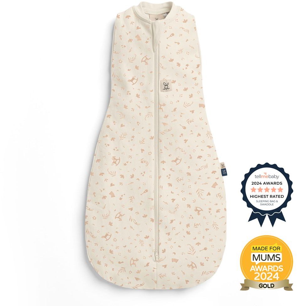 ERGOPOUCH Zavinovačka a pytel na spaní 2v1 Cocoon Lullaby 3-6m, 6-8kg, 1,0tog 1 ks
