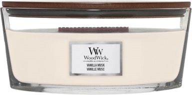 WoodWick vonná svíčka loď, Vanilla musk 454 g