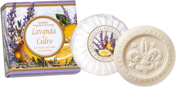 SAF Fiorentino mýdlo Levandule a cedrát 100 g