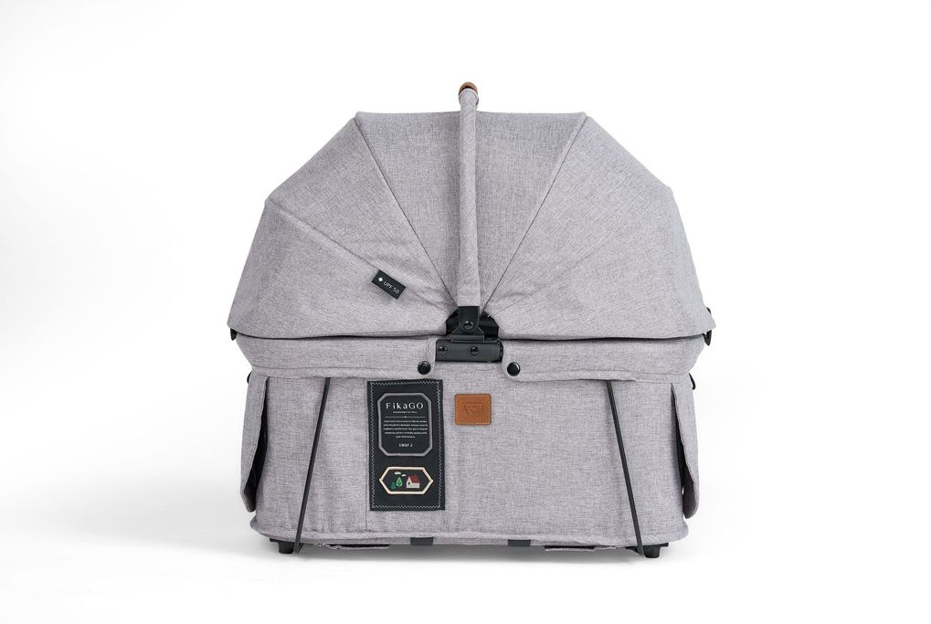 FIKAGO Nosič pro psy a kočky Sway2 Grey Husky