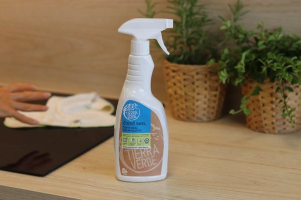 Tierra Verde Čistič skel BIO pomeranč a citronela (rozprašovač) 750 ml