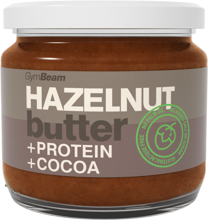 GymBeam Hazelnut Spread unflavored 340 g