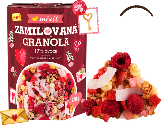 Mixit Zamilovaná granola z pece 280 g