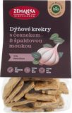 Zemanka Biopekárna Špaldové krekry s dýňovým semínkem a česnekem 100 g