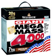 Weider , Giant Mega Mass 4000, Gainer, , Vanilka 7000 g