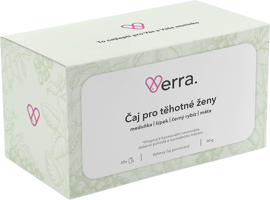 Verra Čaj pro těhotné ženy sáčky 20 x 1.5 g