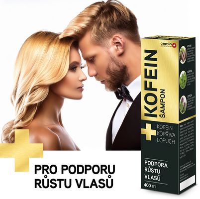 Cemio Kofeinový Šampon 400 ml