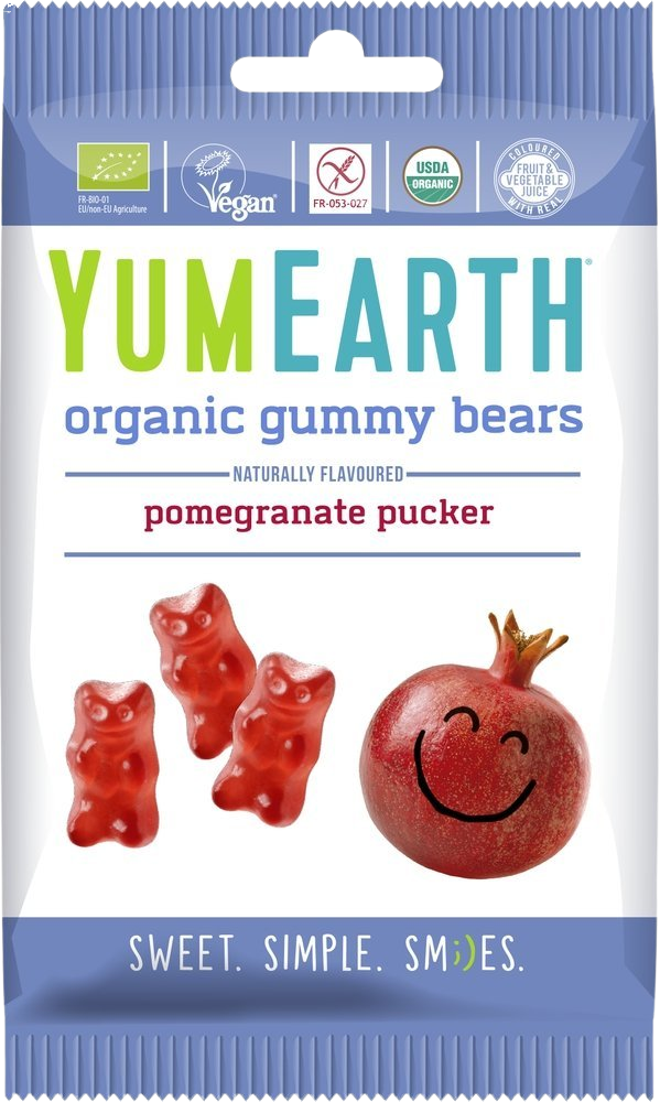 YumEarth BIO Ovocní želé medvídci 50 g