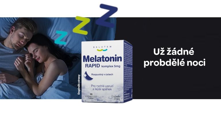 Melatonin pro lepší spánek