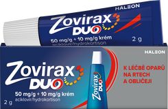Zovirax DUO 50mg/g+10mg/g krém 2 g