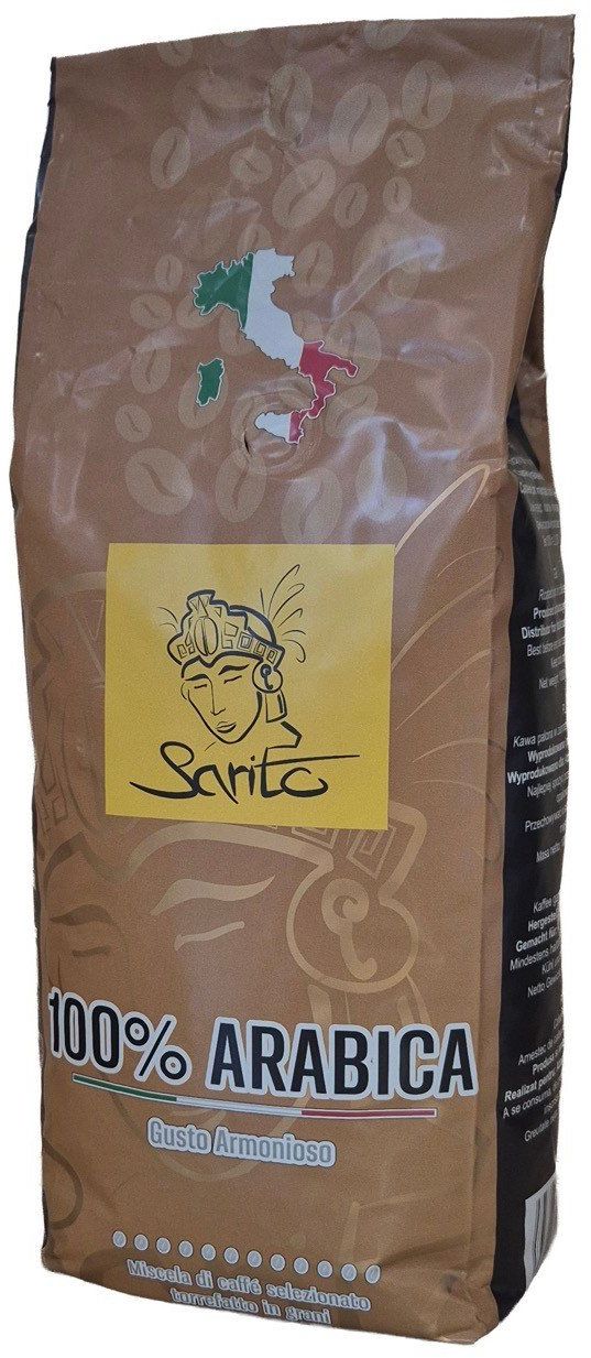 Sarito Zrnková káva 100% Arabica 1 kg